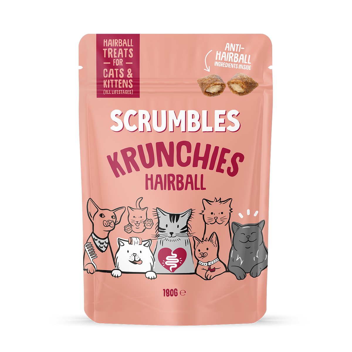 Krunchies: Anti-Hairball Cat Treats