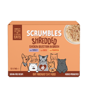 Shredded Chicken Breast Poultry Selection In Broth Tins