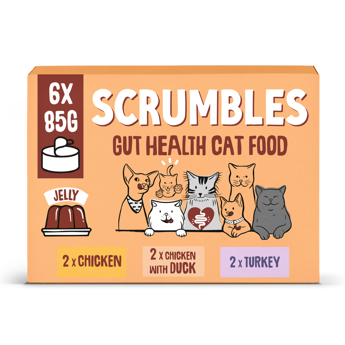 Poultry in Jelly Wet Cat Food Tins