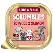 grain free fish wet dog food alu tray 150g